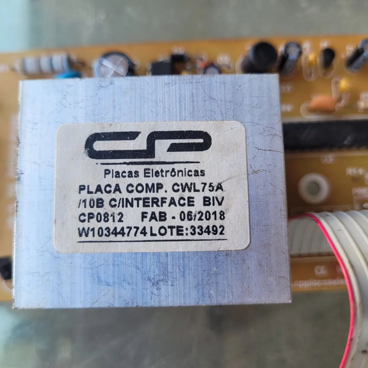 Placa Interface Máquina de Lavar consul  CWL75A - Foto 3