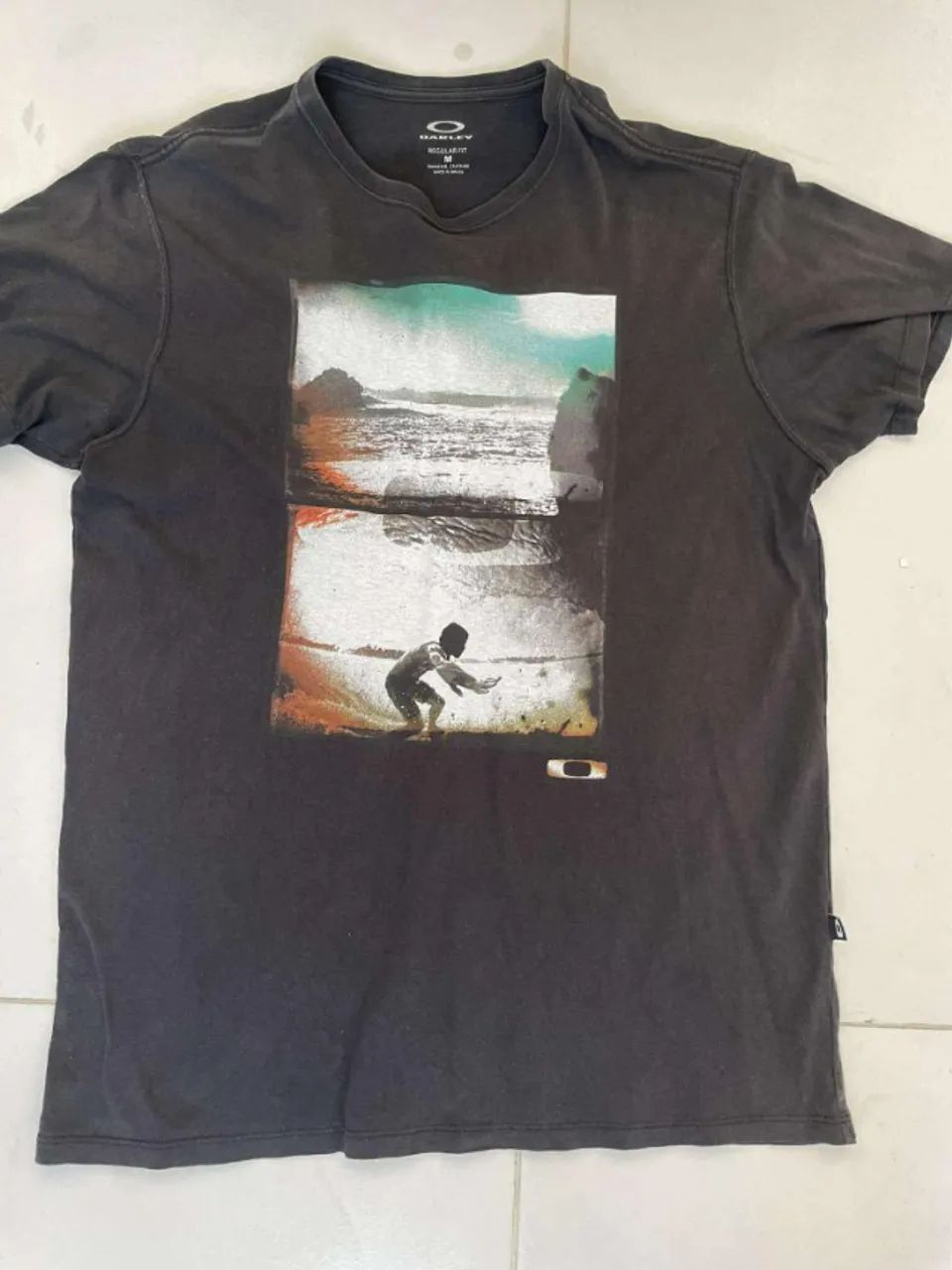 Camiseta OAKLEY  M - preta 