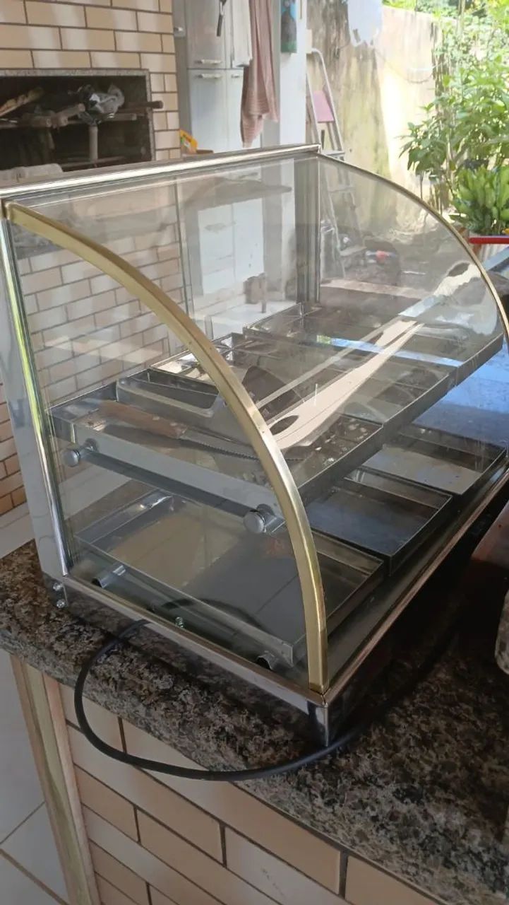 Vitrine Expositora para Lanches
