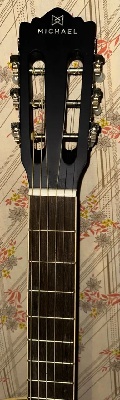 Violão Elétrico Semiflat VM119EST - Encordamento Aço Michael - Foto 4
