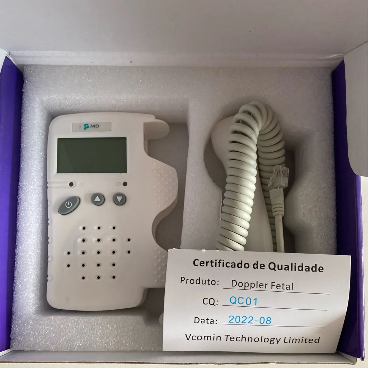 Sonar de Batimento Fetal Digital Portátil MD FD 200B - Foto 2