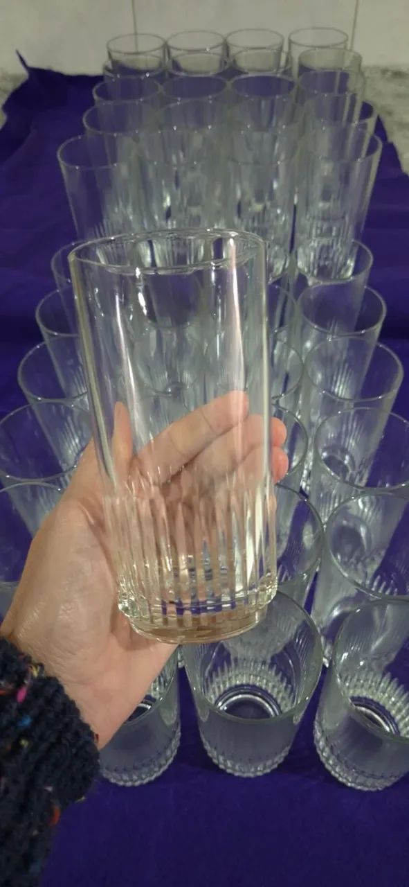 COPOS DE VIDRO 300 ML 42 UNIDADES - Foto 3