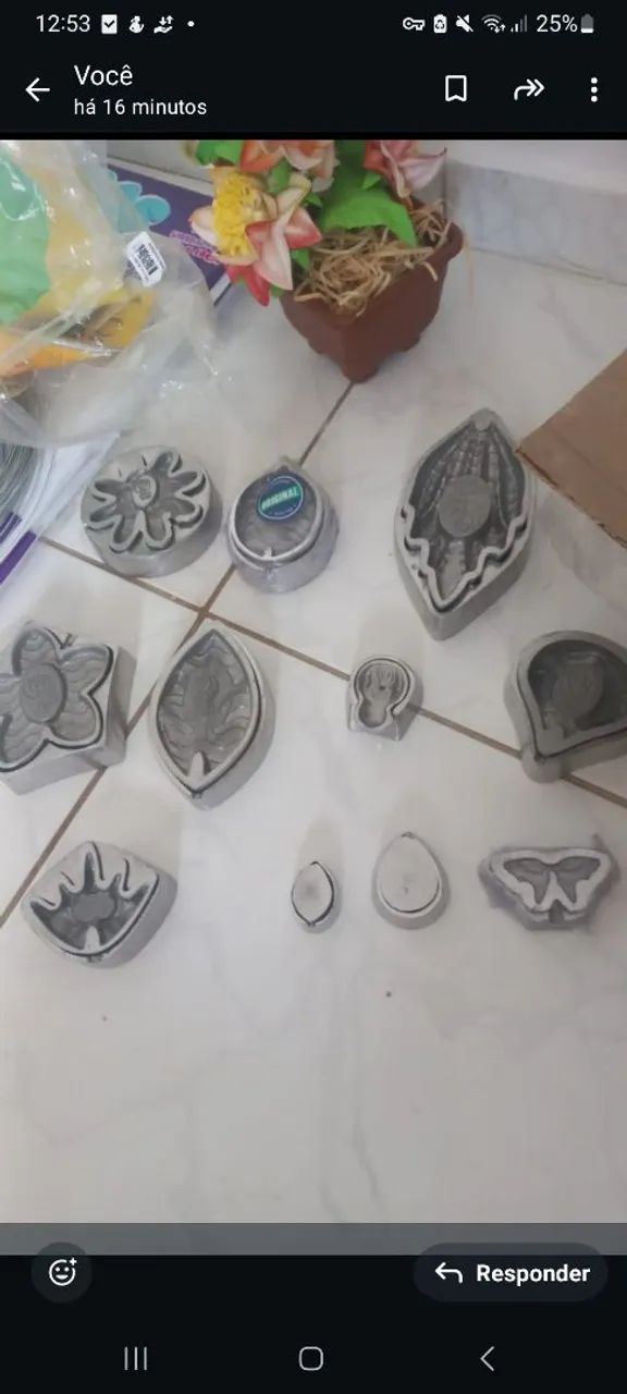 Moldes para Biscuit - Flores, Folhas, Borboleta e Outros