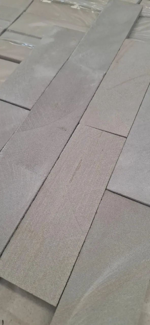 Tijolinho brick cinza mesclado SALDO - Cobre 1,2m² - Foto 3