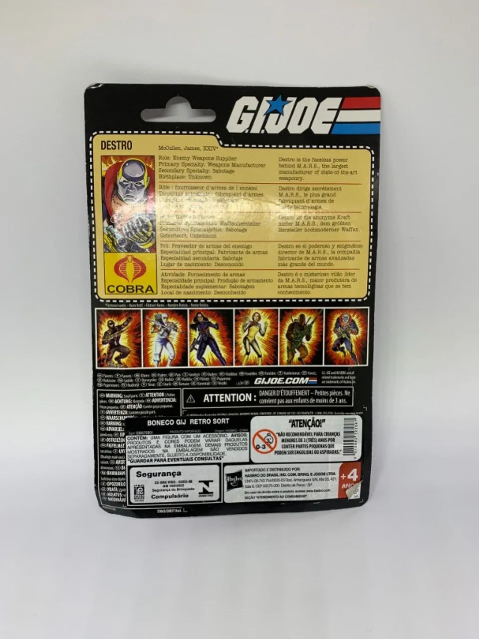 GI Joe Retro Collection Destro 3.75" - Foto 3