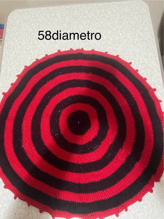 CENTRO DE MESA CROCHÊ RETRÔ