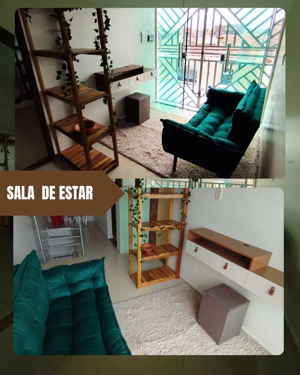 Casa mobiliada nos altos