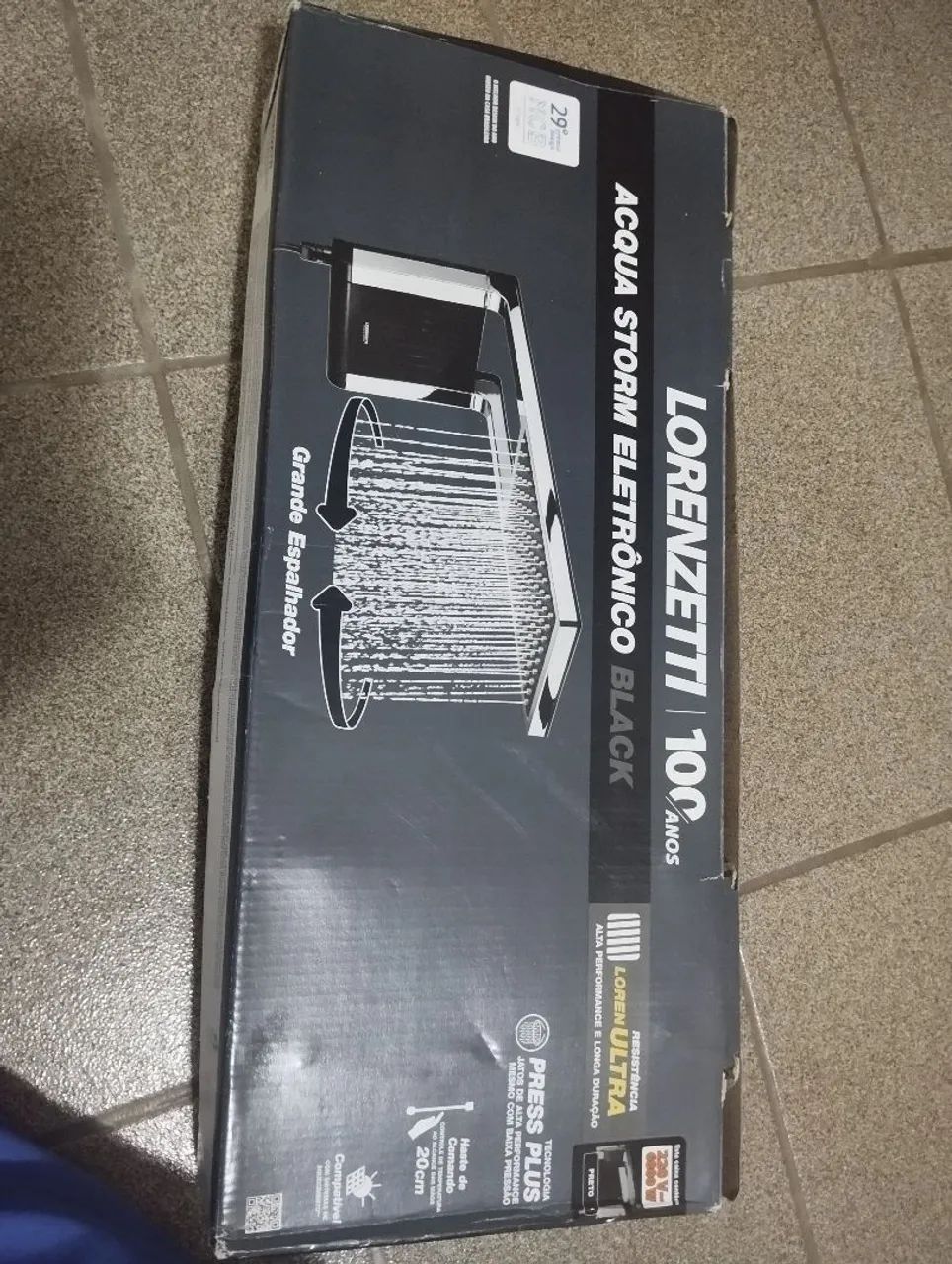 Chuveiro Lorenzetti Preto 64640294711171120