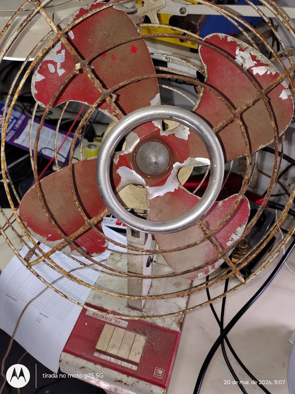Ventilador Antguidade - Foto 4