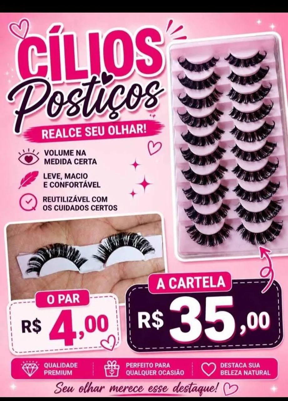 CÍLIOS POSTIÇOS TUFINHOS 