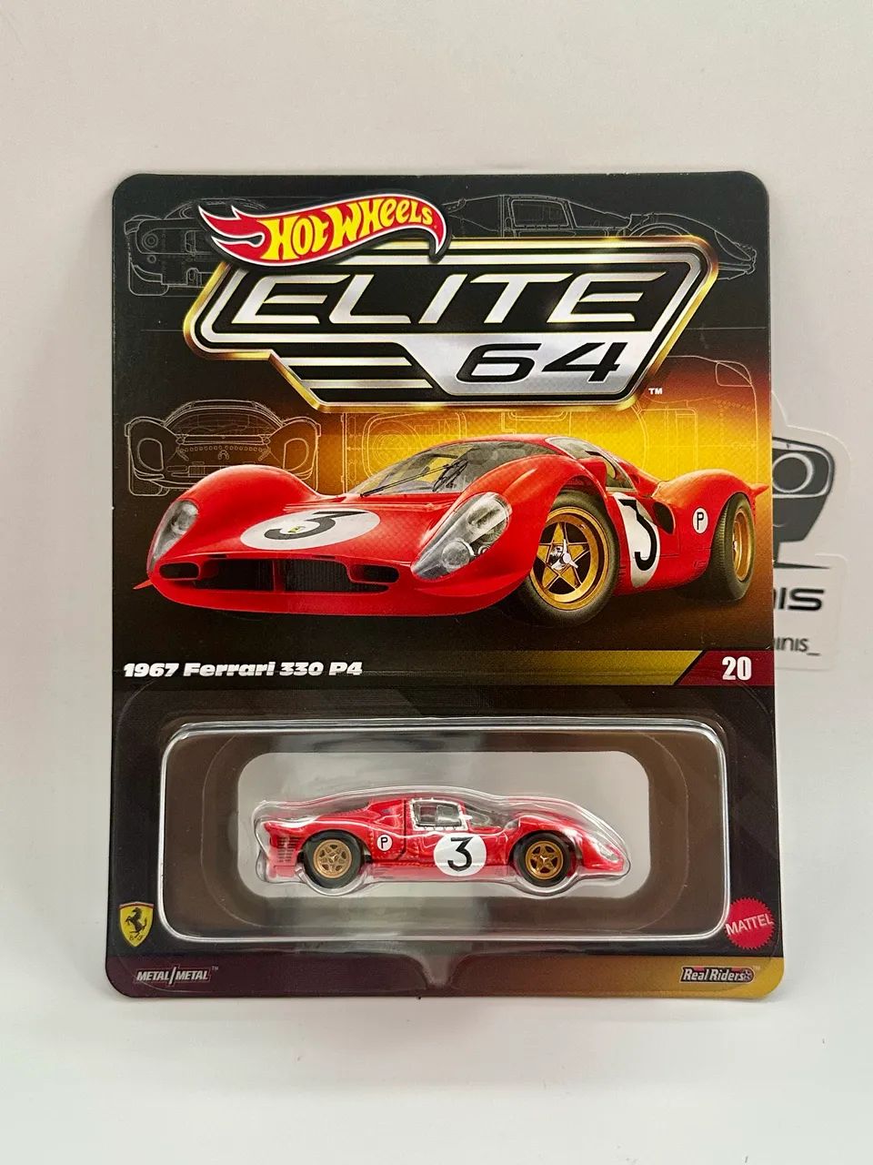 Hot Wheels Elite 64 - 1967 Ferrari 330 P4 - Hobbies e coleções
