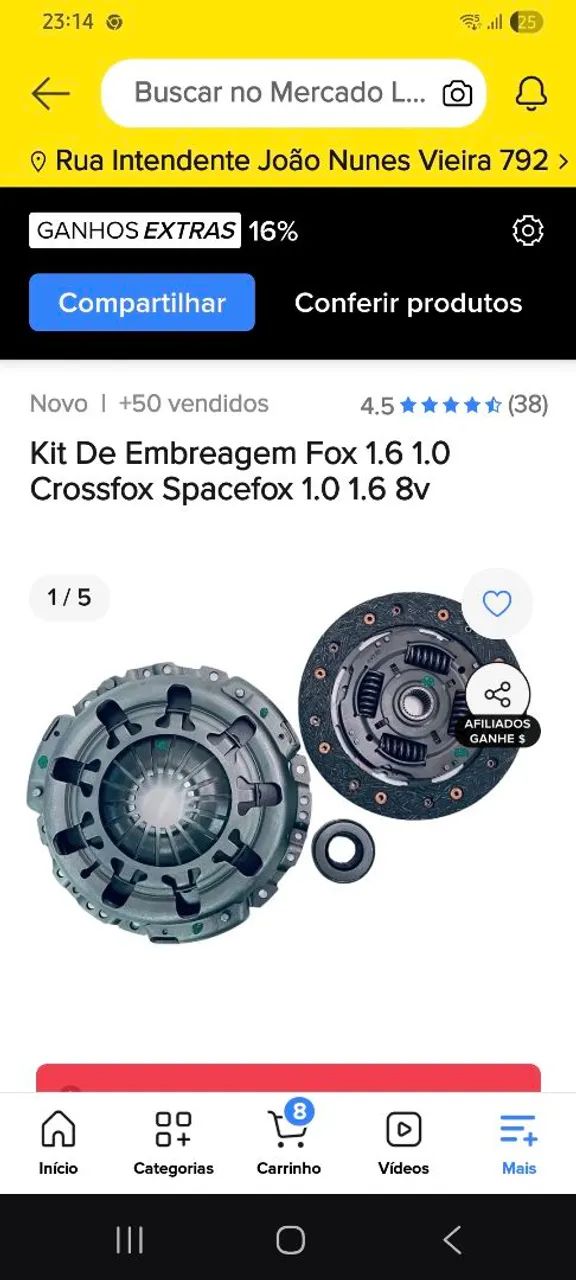 Kit embreagem 