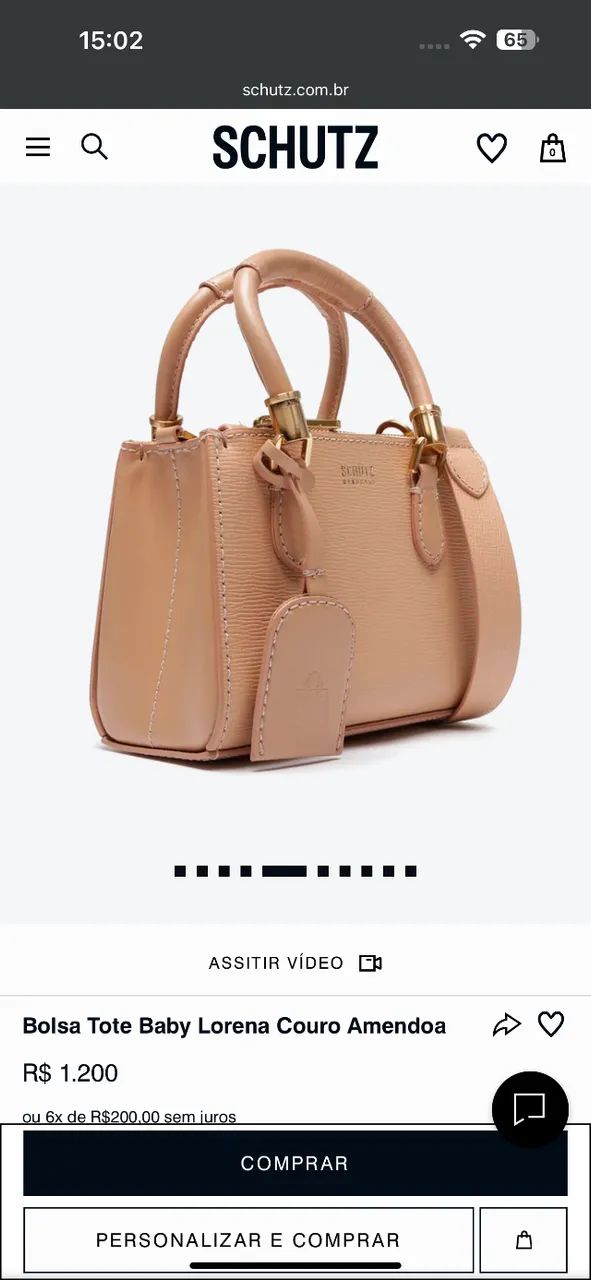 Bolsa Schutz NOVA - Foto 2
