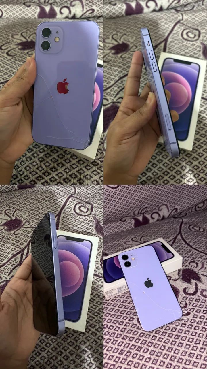 iPhone 12 64GB Roxo + Caixa - Foto 4