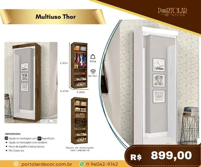 Multiuso Thor, a pronta entrega 