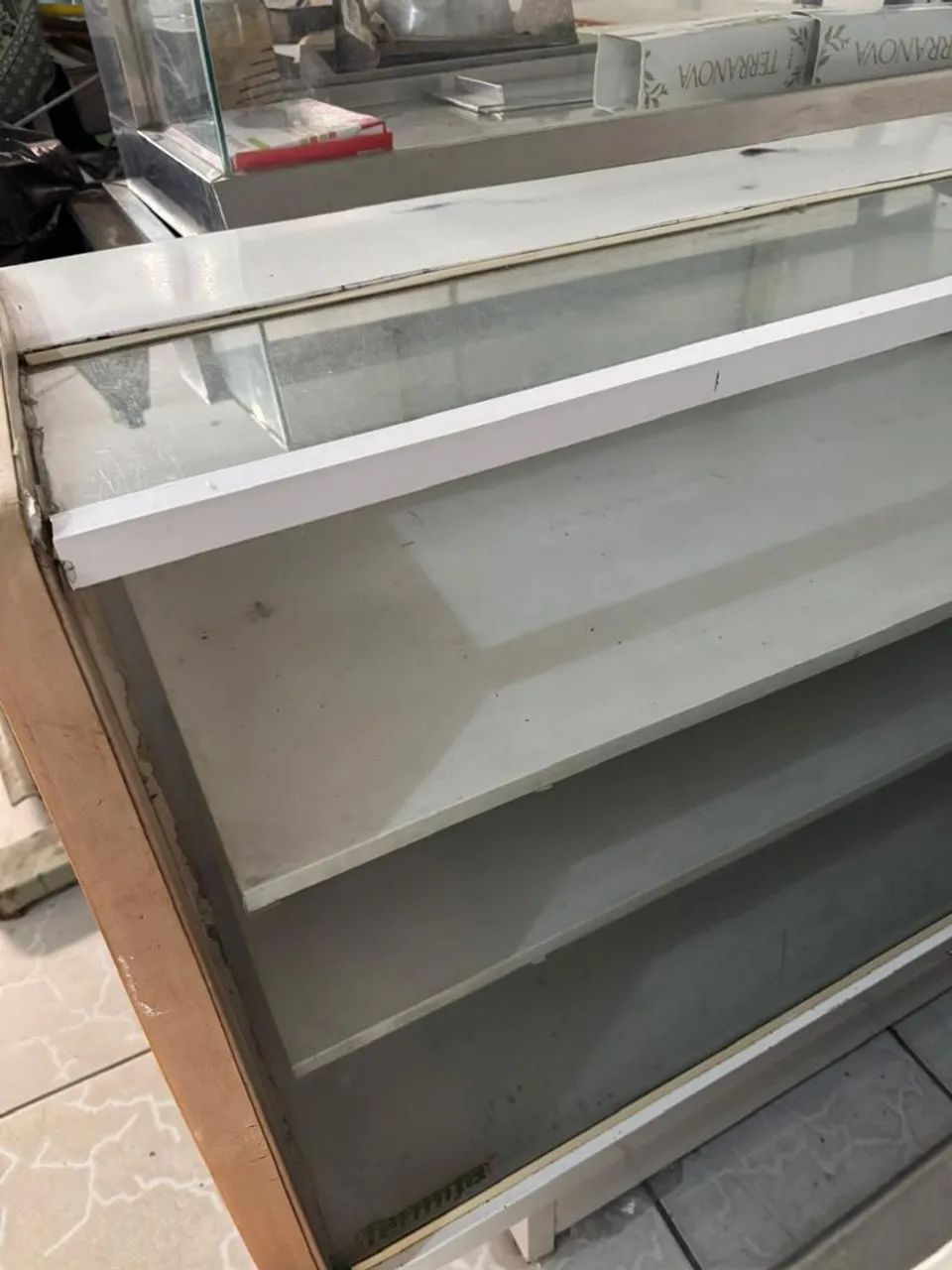 Vitrine gelada 