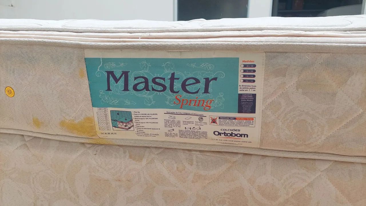 Cama Box king Size 186 x 193 cm (Ortobom) - Foto 3