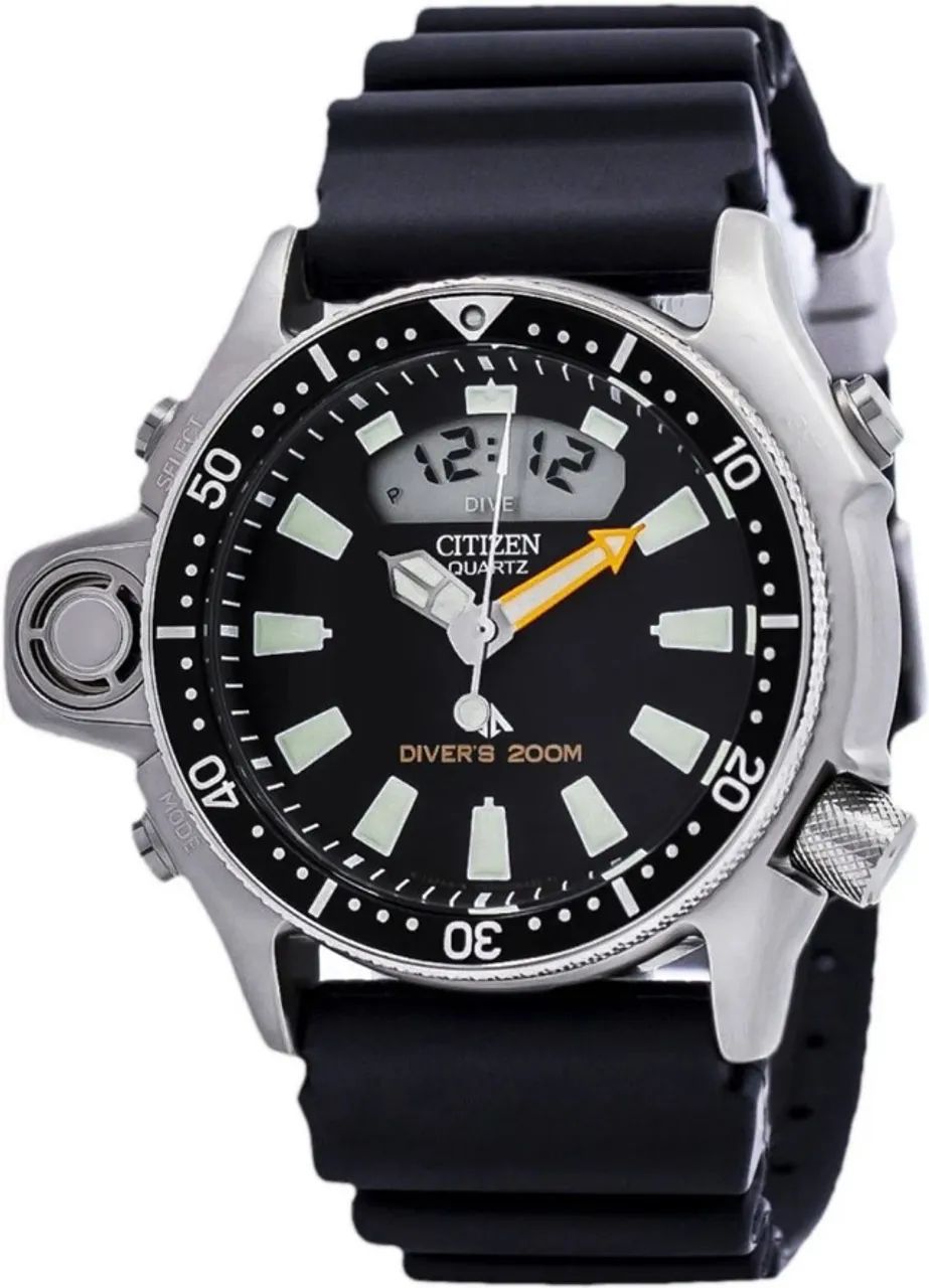 RELÓGIO ESTILO CITIZEN DIVER'S 200M - ESTILO, RESISTÊNCIA E SOFISTICAÇÃO! ÚLTIMAS UNIDADES