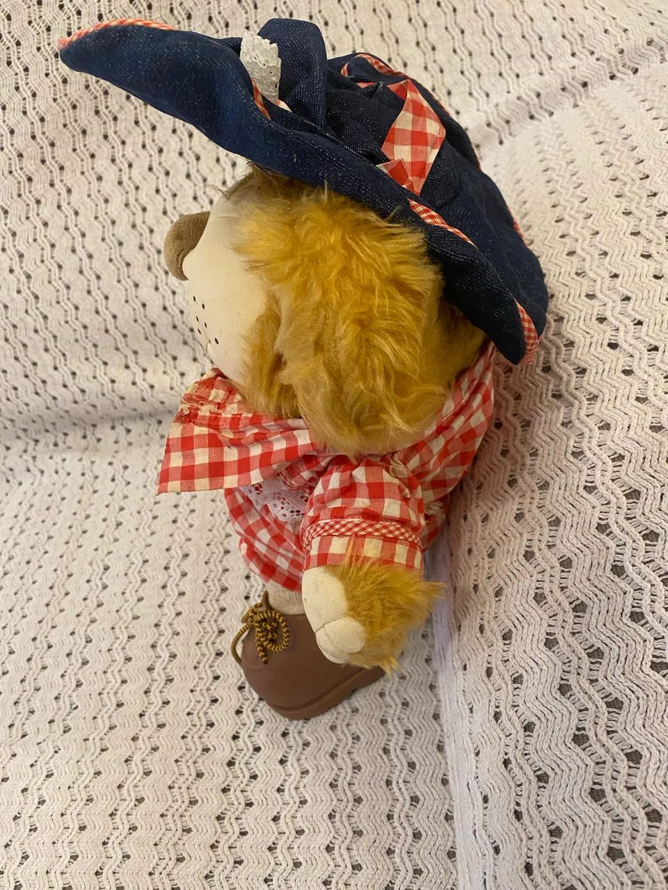FURSKINS Teddy Bear By Xavier Roberts 1980 Original  - Foto 2