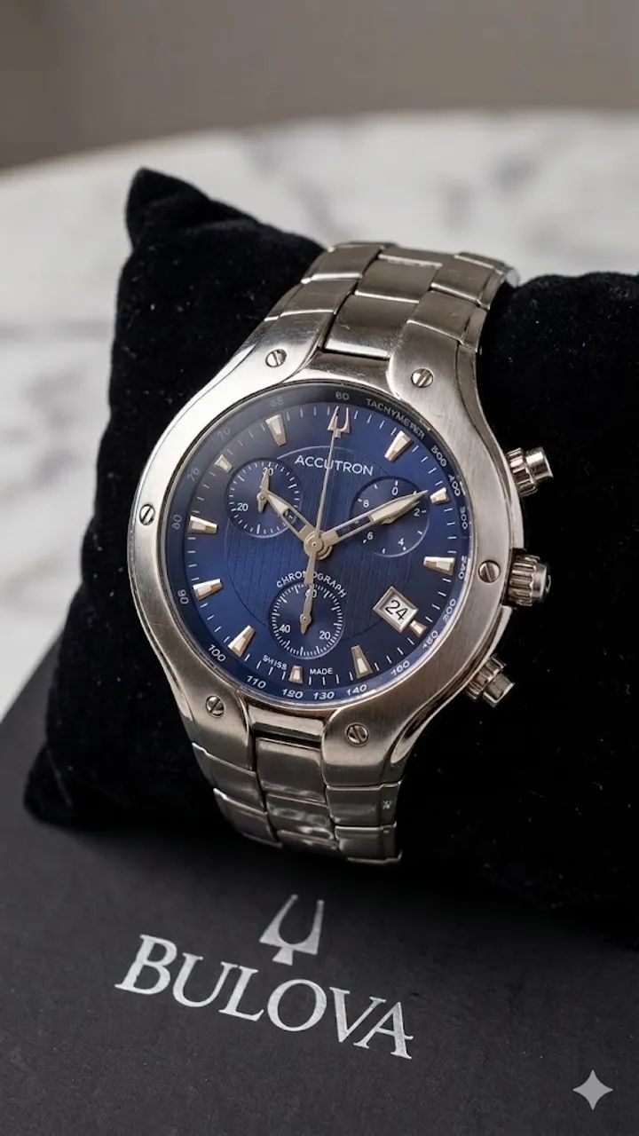 Relógio Accutron Bulova Original analiso trocas 