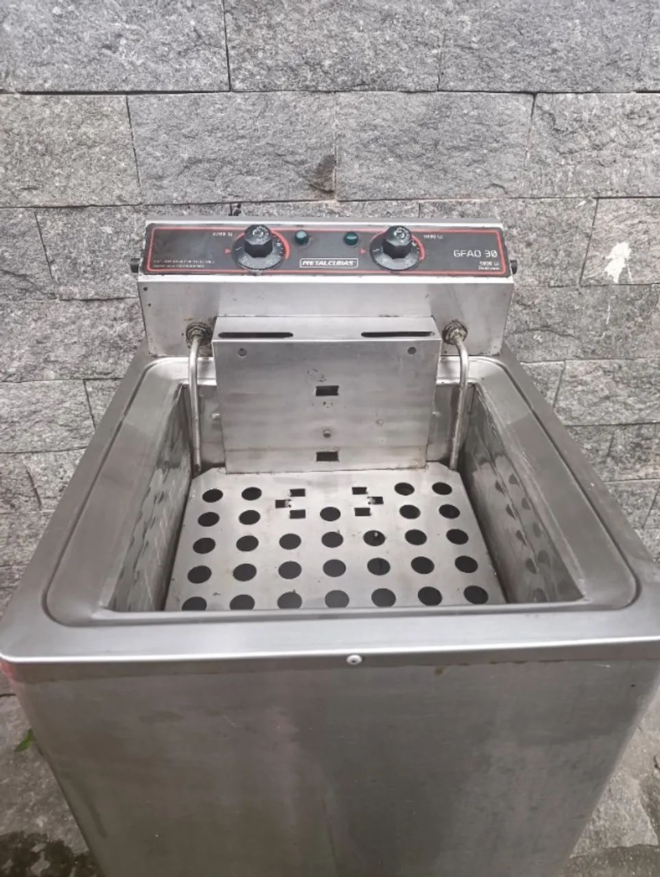 Fritadeira Metalcubas água e óleo  - Foto 3