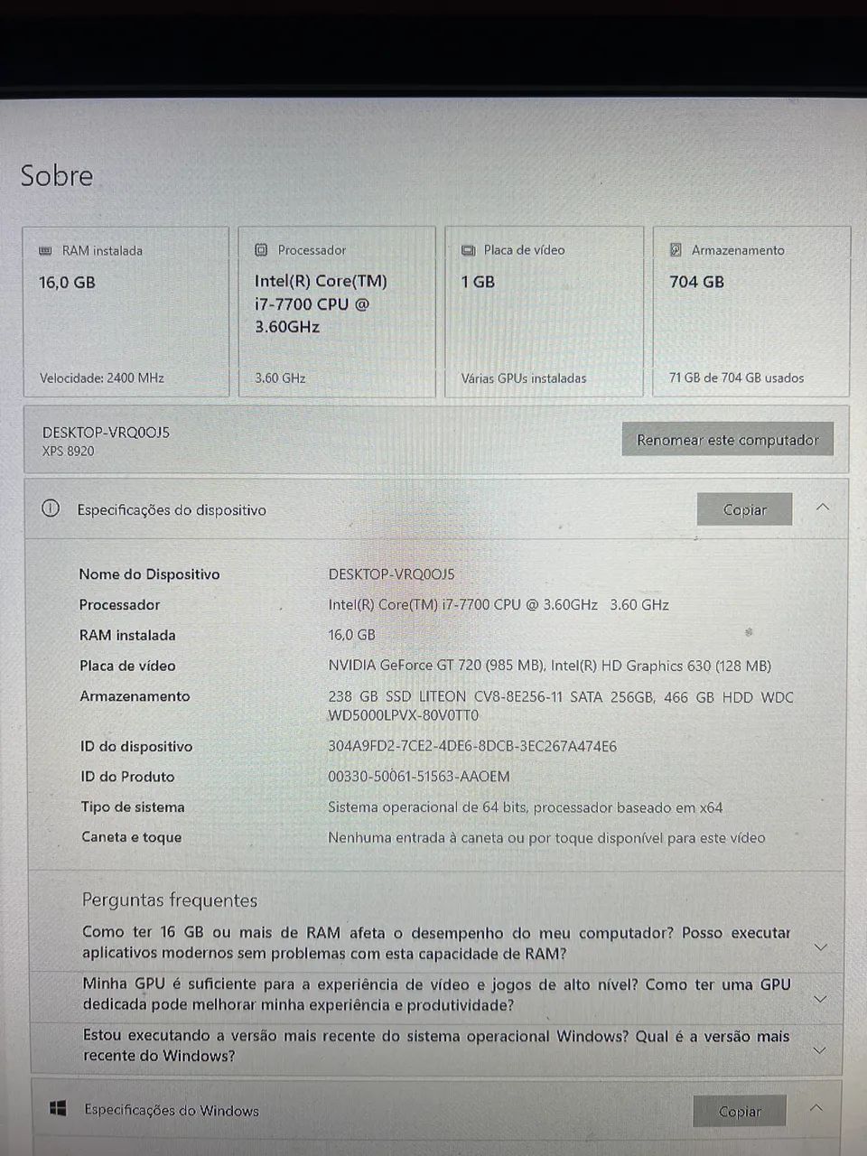 Vendo PC Gamer / Escritório.  - Foto 5