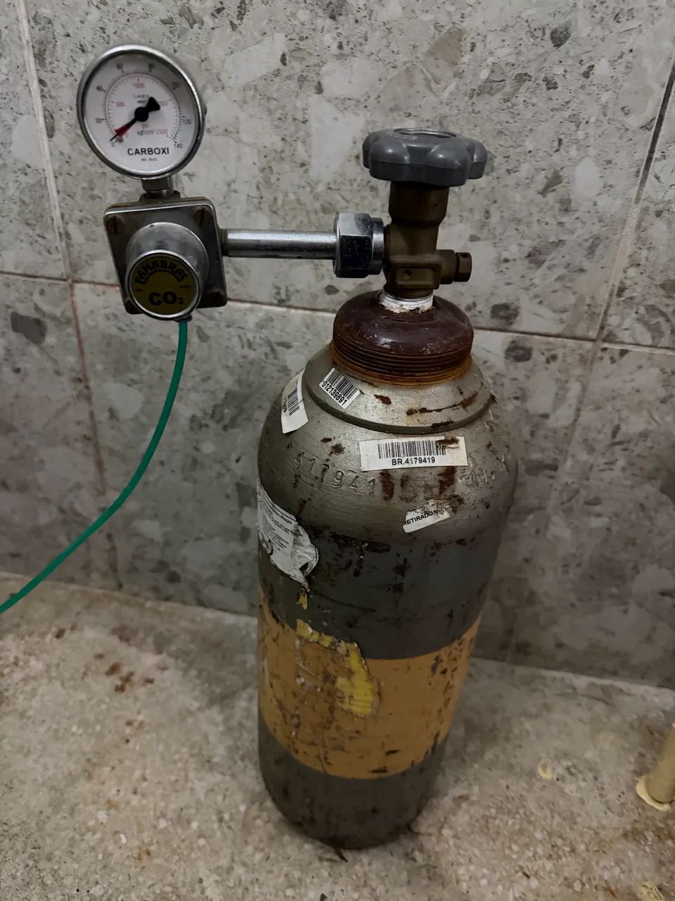 Cilindro de CO2
