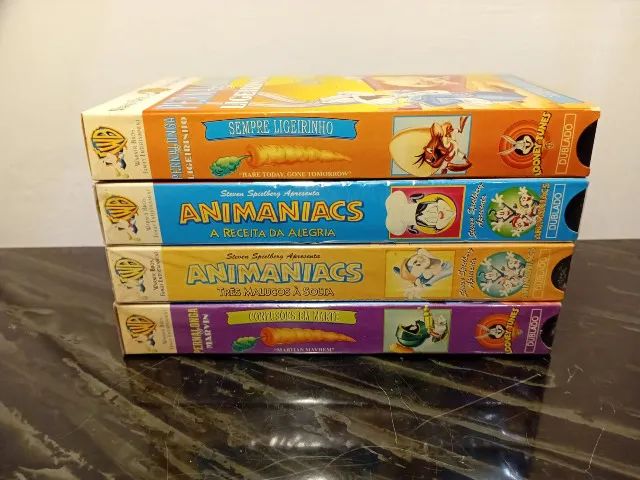 VHS Animaniacs e Pernalonga lacrados - Foto 2