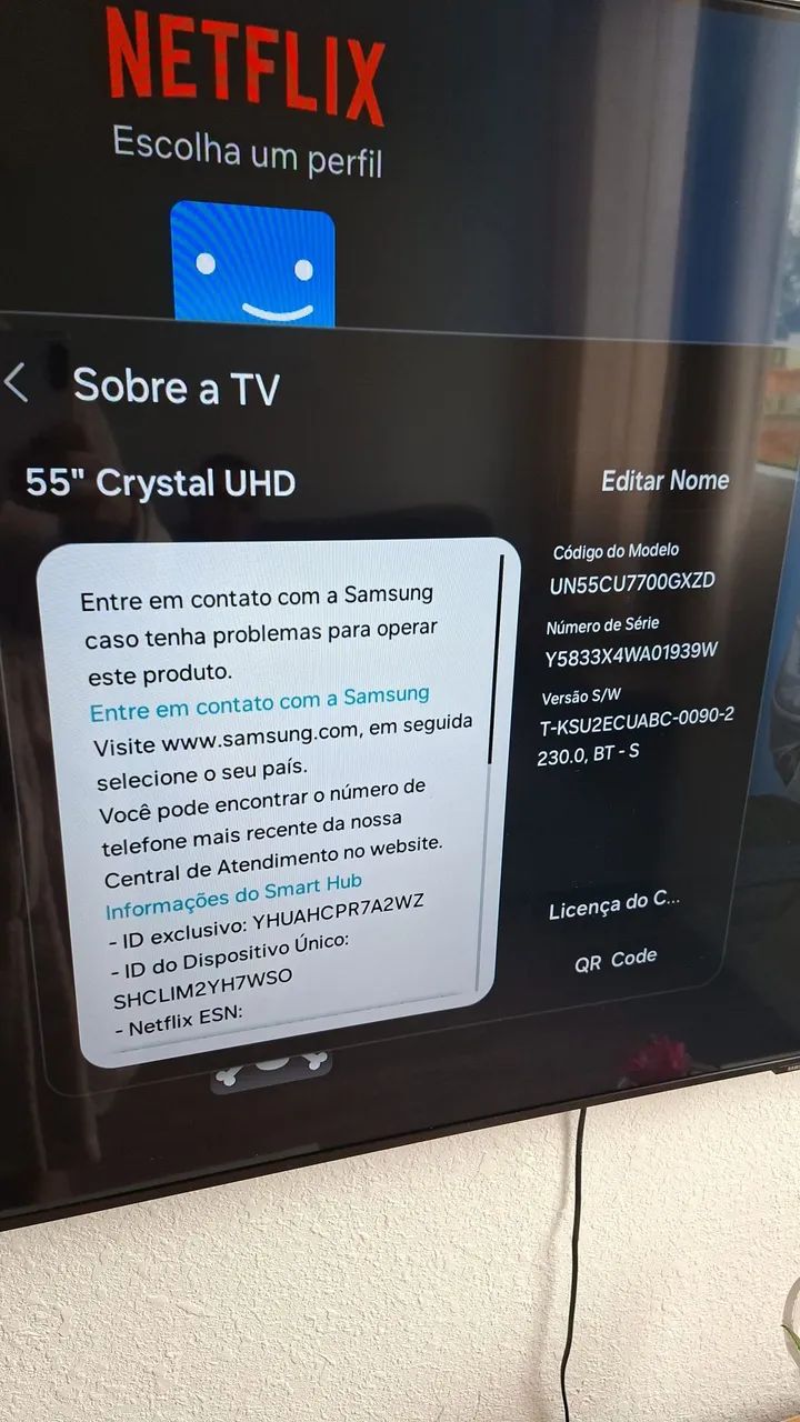 TV Samsung plus 55 polegadas - Foto 2