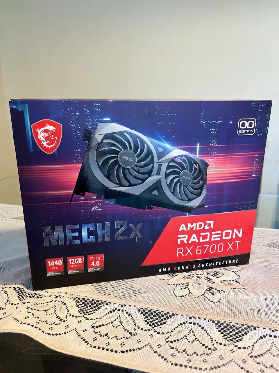 Radeon RX 6700 XT (MECH 2X 12G OC) - Seminovo