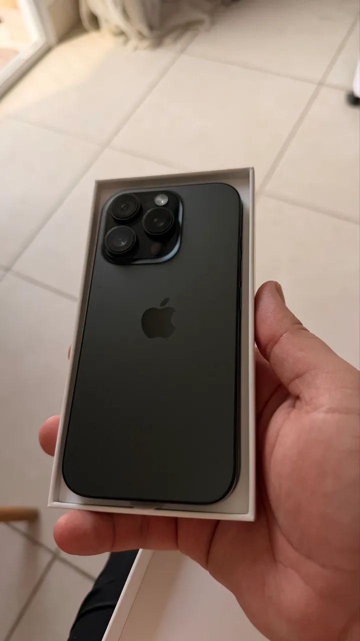 iPhone 16 Pro - 128GB - Titânio Preto - Apple Original - Foto 3