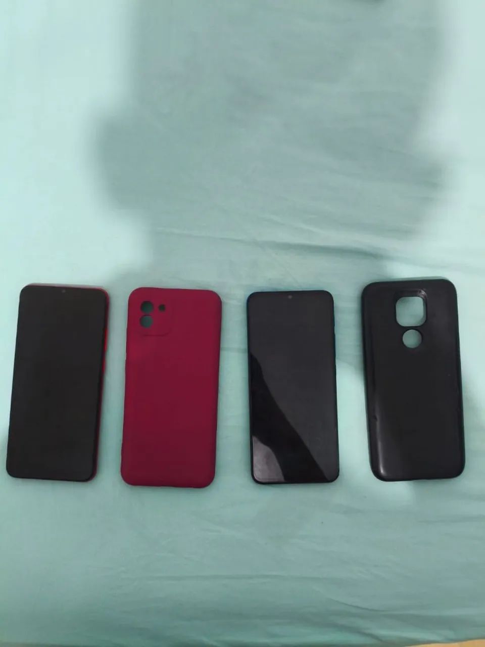Vendo 2 celulares moto e7 Plus,A03 usados - Foto 2