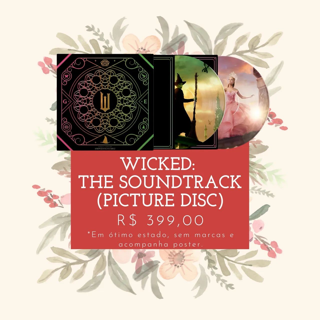 VINIL WICKED: THE SOUNDTRACK (PICTURE DISC) 