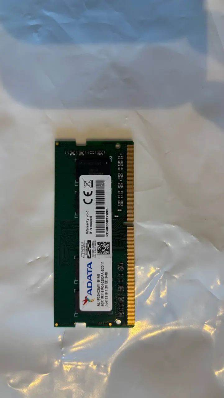 Memória RAM ADATA 8GB DDR4 3200 MHz para Notebook - Foto 2