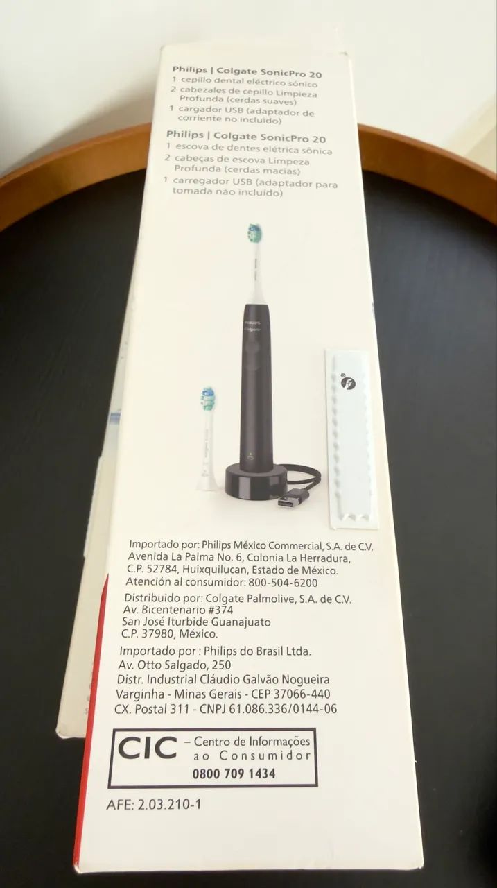 Escova de dente elétrica Philips Colgate SonicPro 20, bivolt - Foto 4