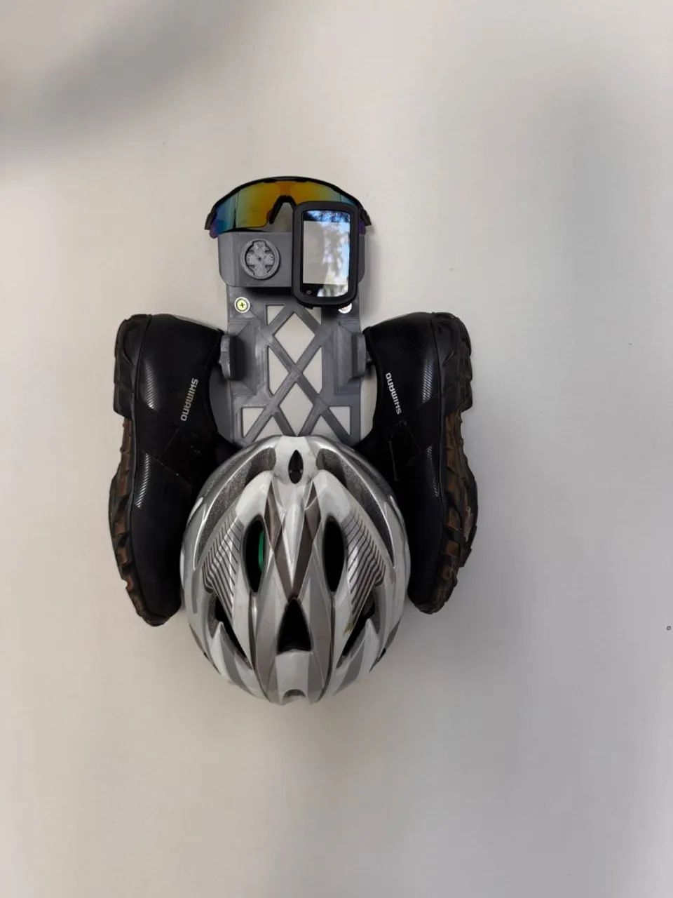 Suporte Capacete/Sapatilha ciclismo