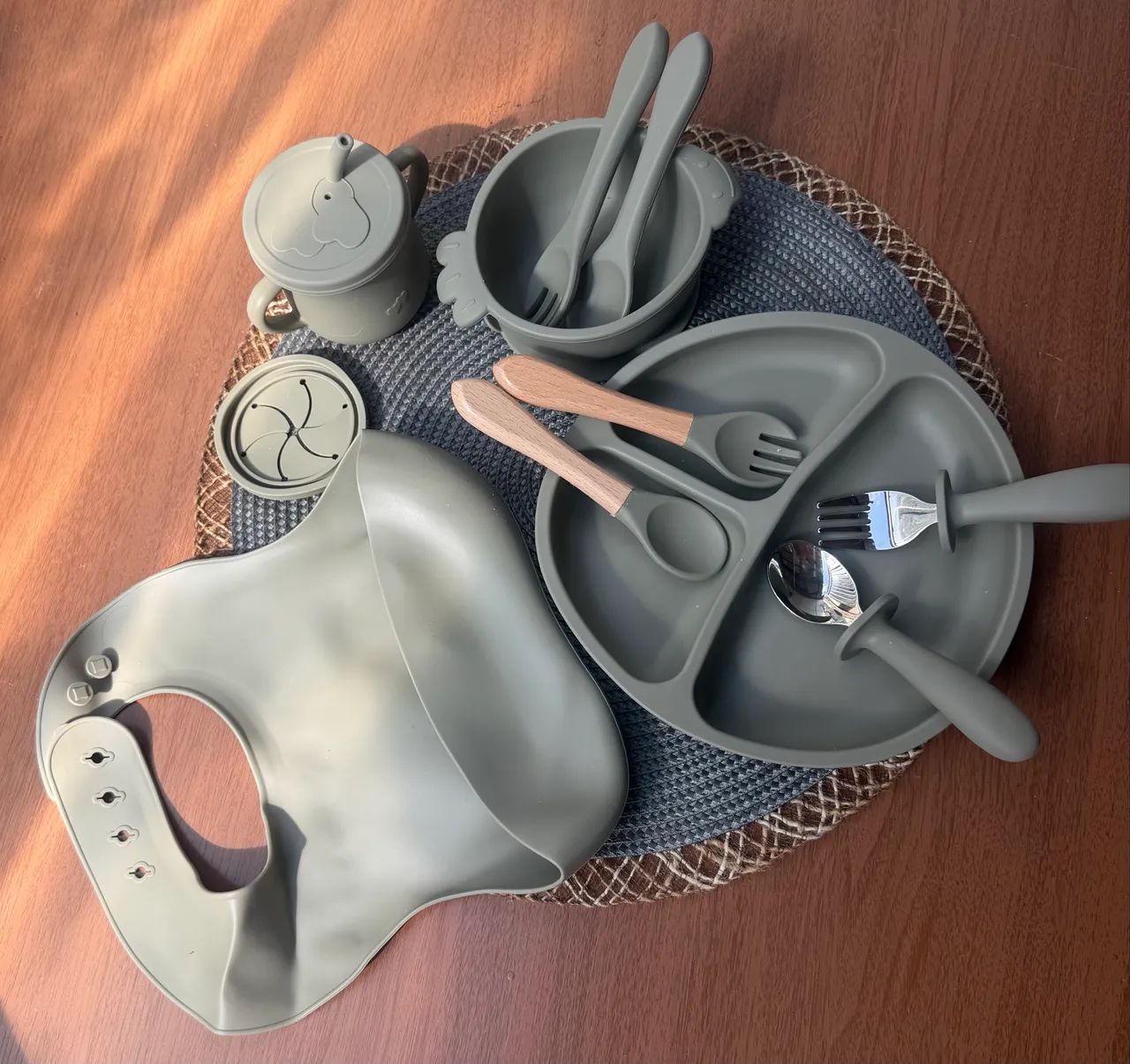 Vendo kit de introdução alimentar de silicone retirada na cidade nova 