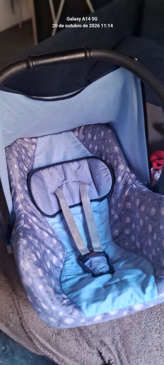 Vendo bebe conforto ou troco - Foto 2