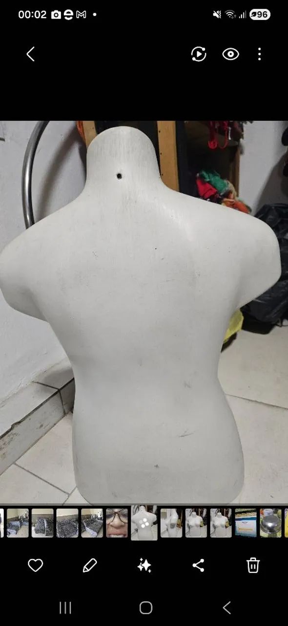 Manequim de busto usado feminino plus size - Foto 2
