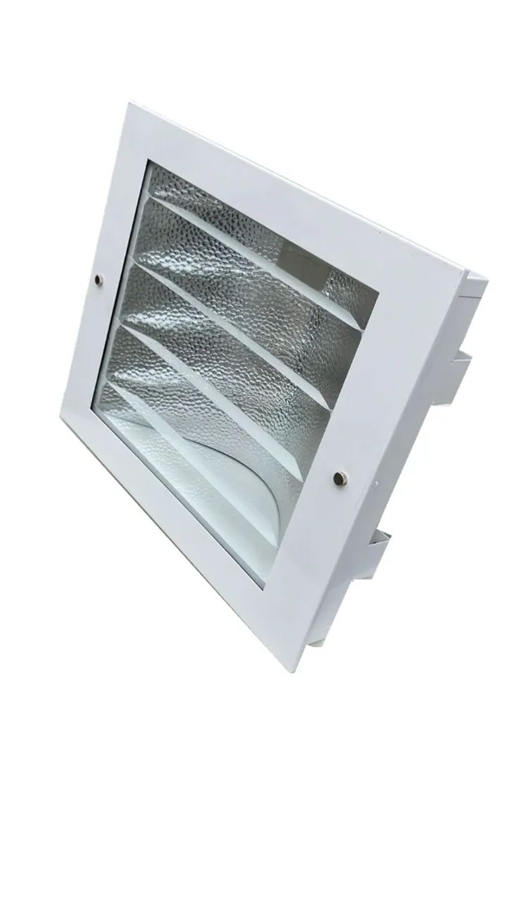Luminária de Embutir para 1 lâmpada de 400W E40 - ES04-E1E40S - Branca - Abalux - Foto 5