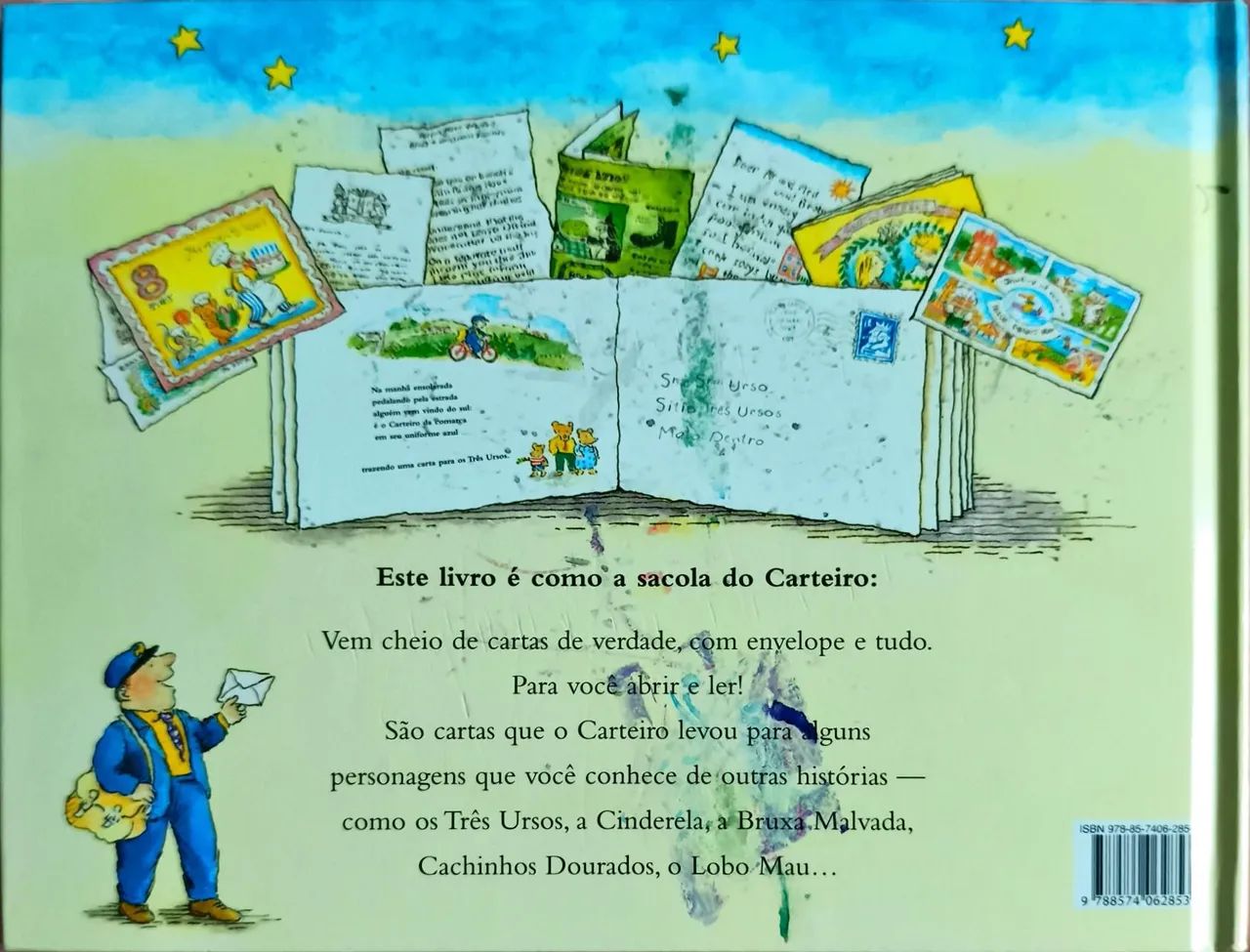 Livro O carteiro chegou  - Foto 2