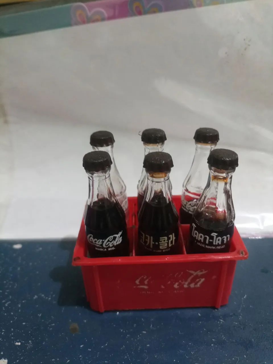 Garrafinha coca cola 
