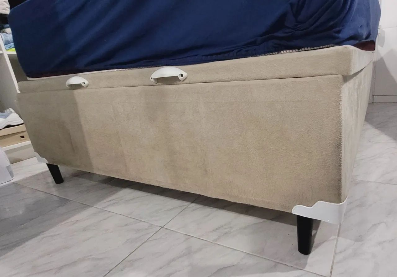 Box de cama baú, casal,  - Foto 3