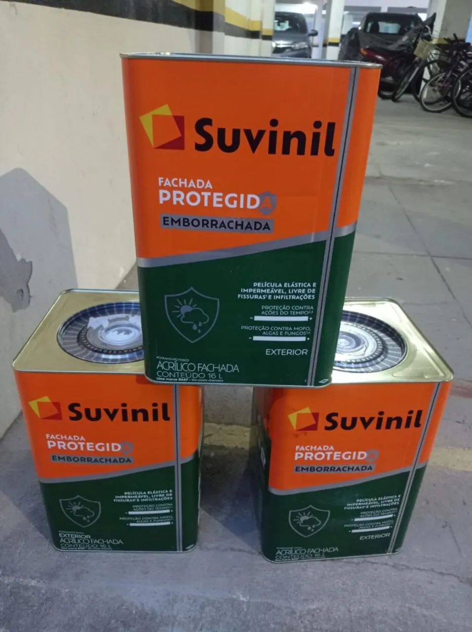 Emborrachada cor crômio 