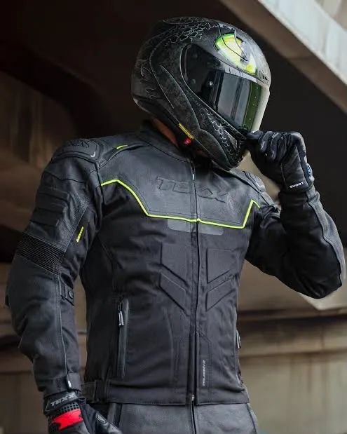 JAQUETA COURO TEXX FALCON V2 TAMANHO 2XL