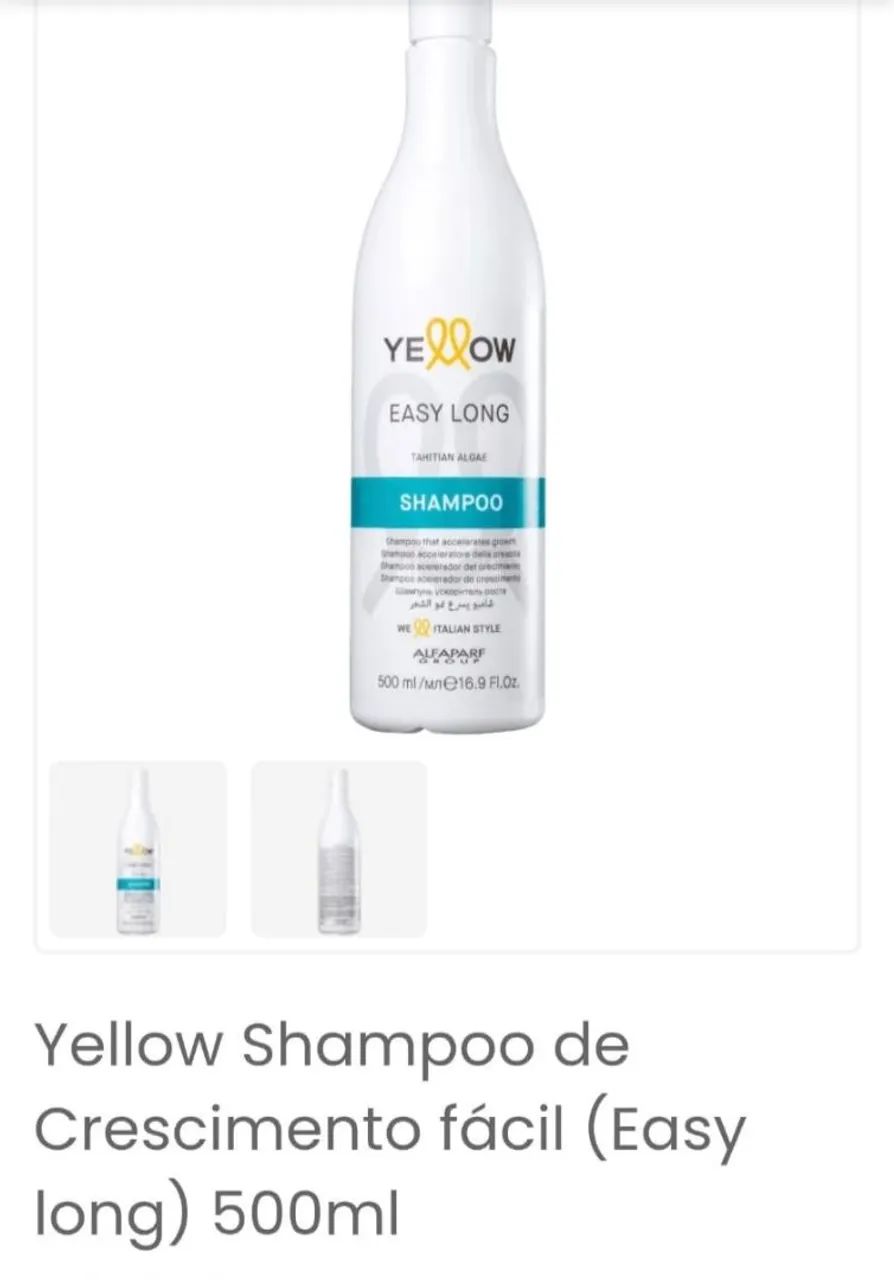 YELLOW SHAMPOO E CONDICION. DE CRESCIMENTO  - Foto 2