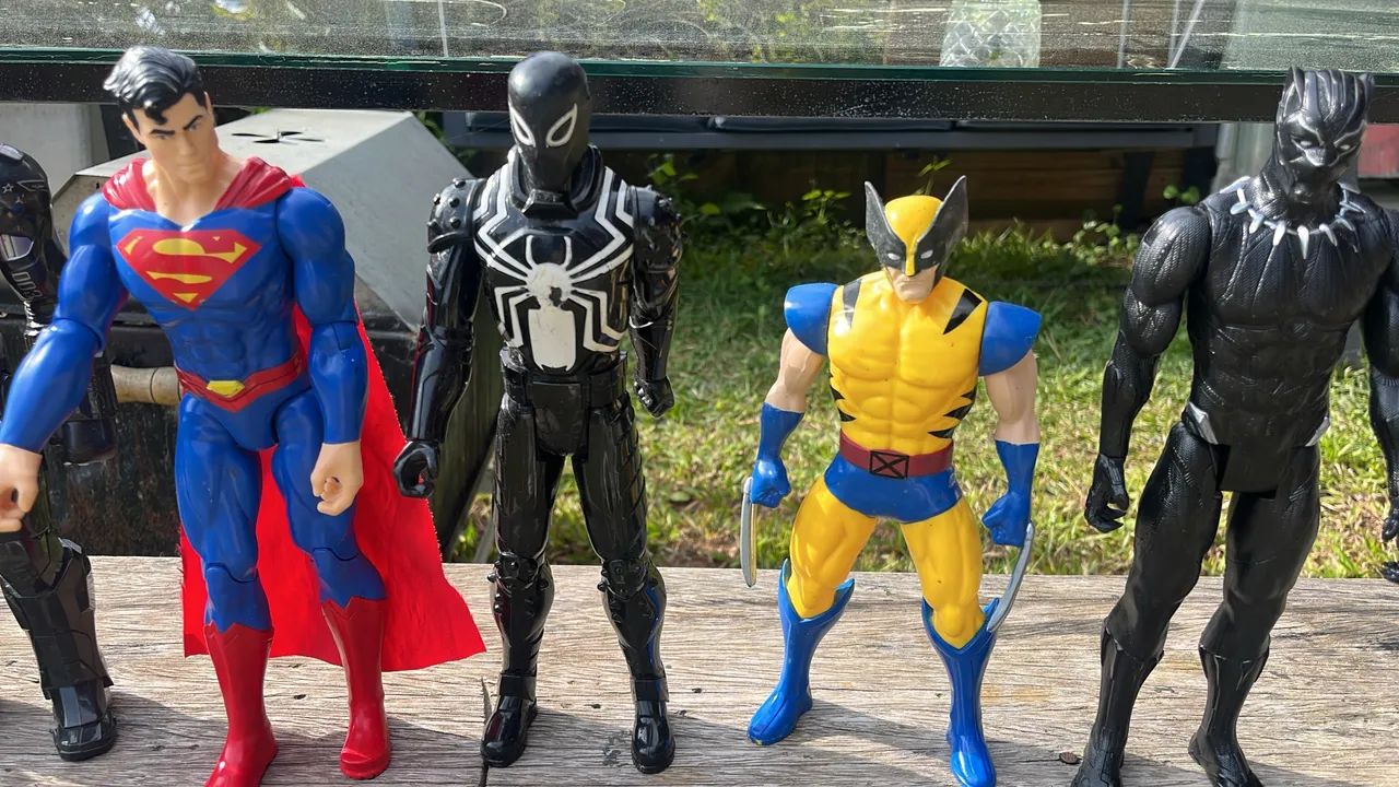 Super-heróis brinquedos 