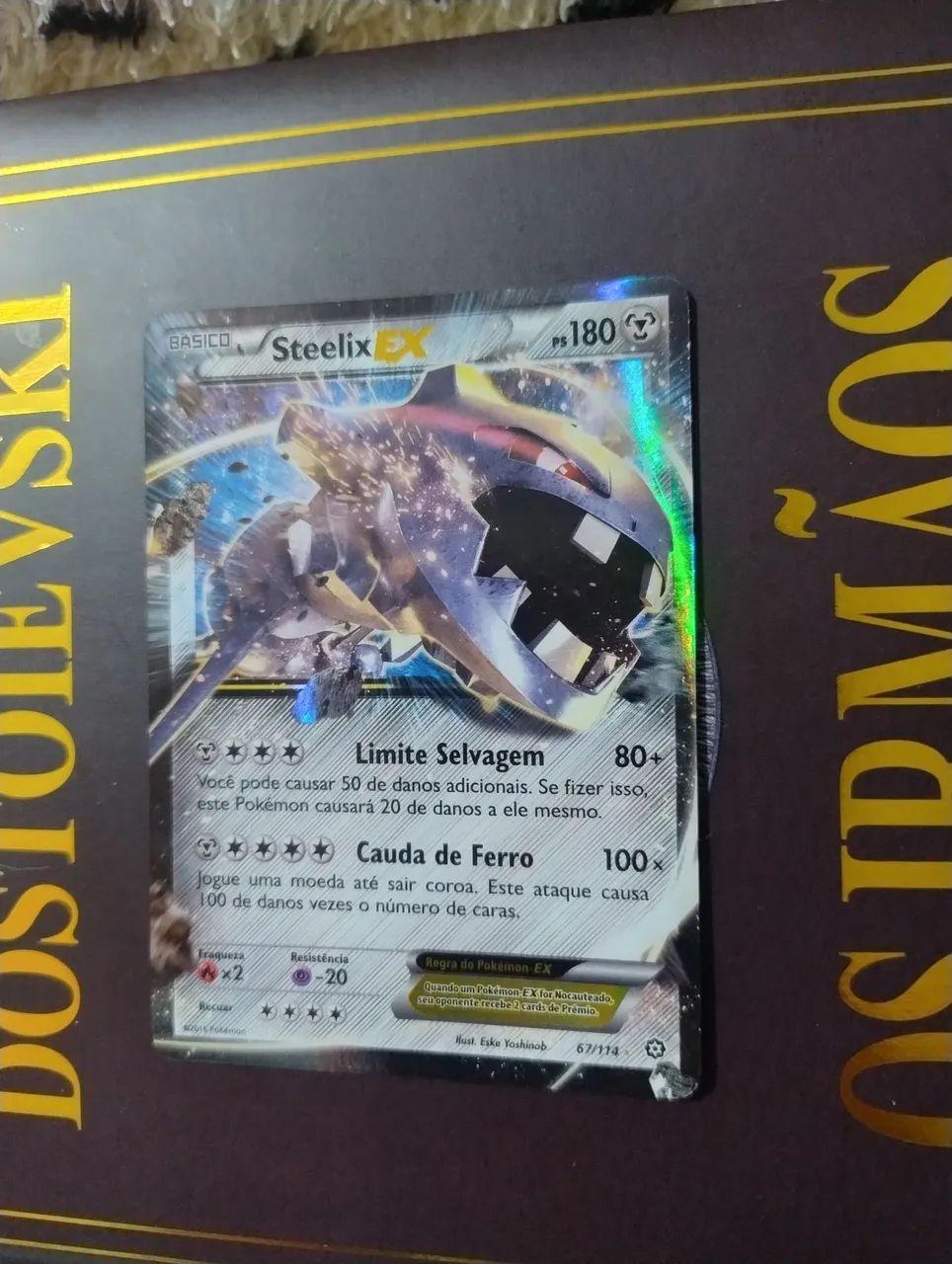Carta pokémon Steelix EX - Foto 2