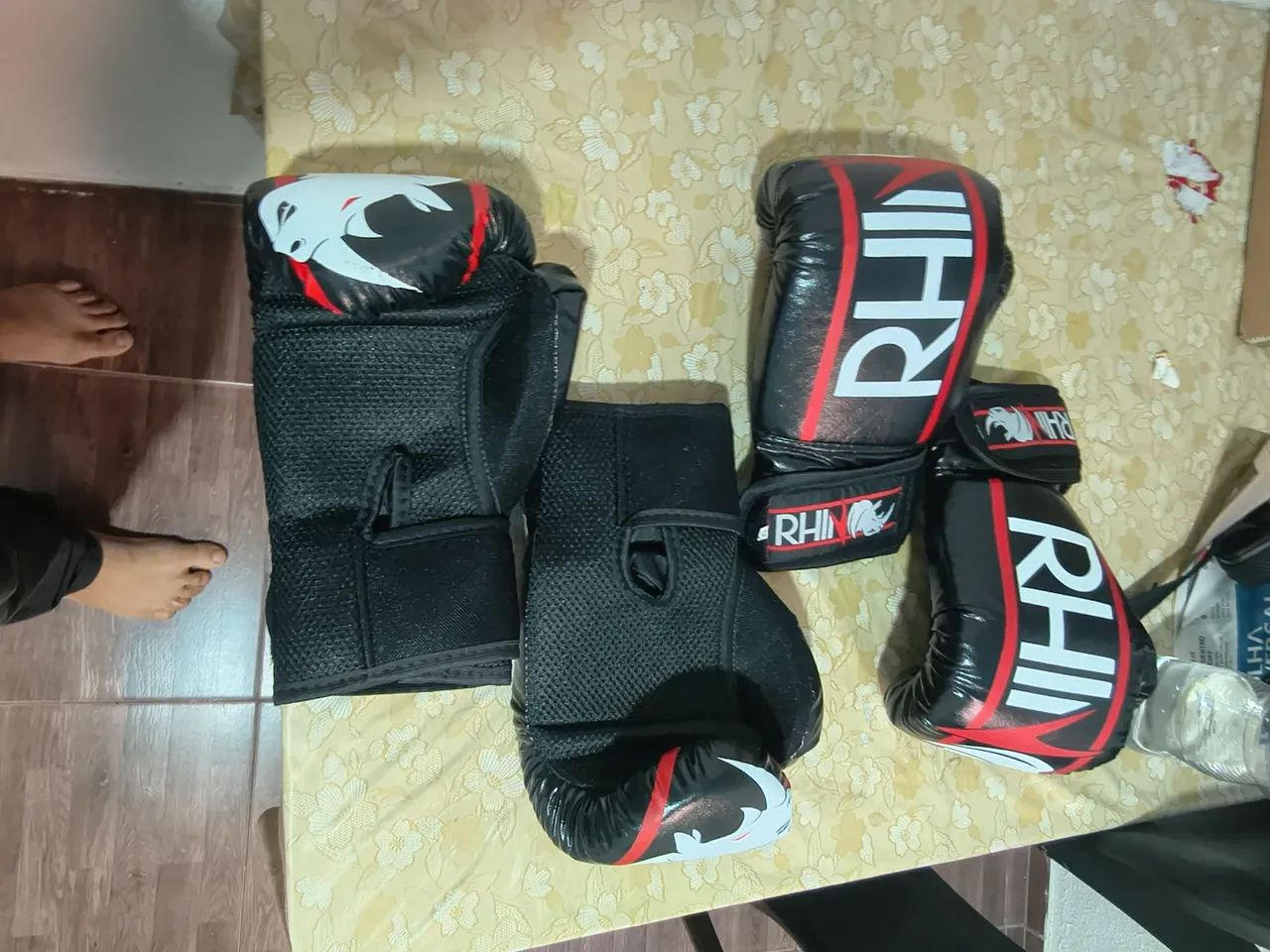 Luva Boxe Muay Thai 16oz - Foto 4