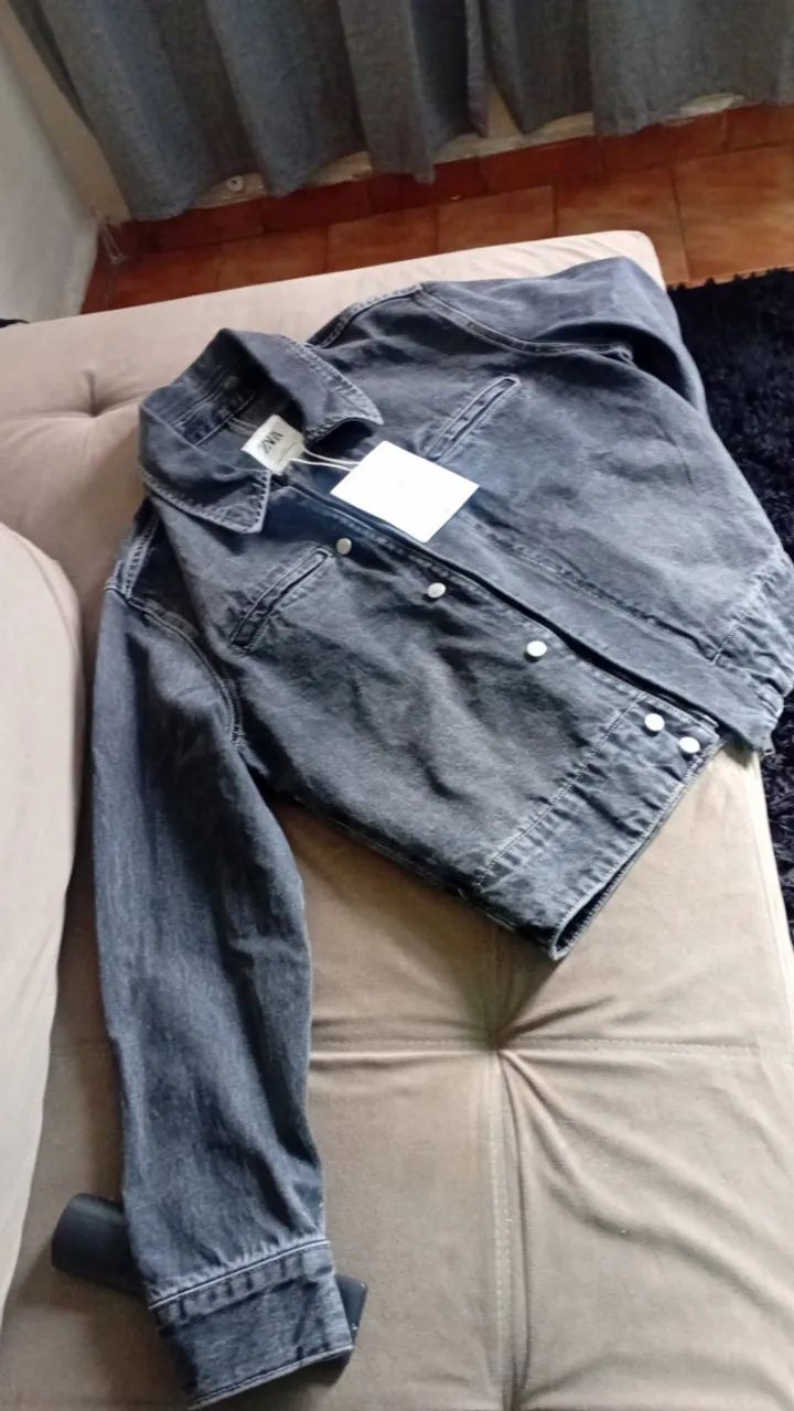 jaqueta jeans ZARA - Foto 2